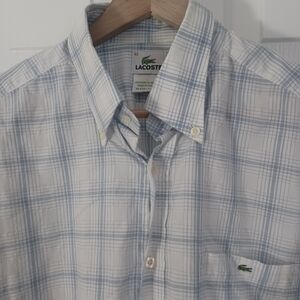 Vintage Izod Lacoste W/alligator Button Down Oxford Men's Sz L 42